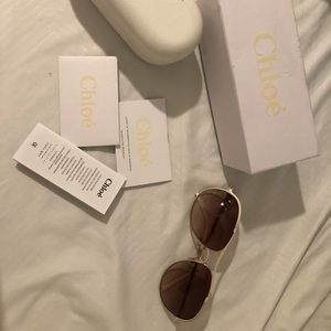 Chloe Aviator Sunglasses 💯 Authentic